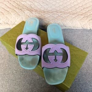 Gucci Interlocking GG Slide Sandal
